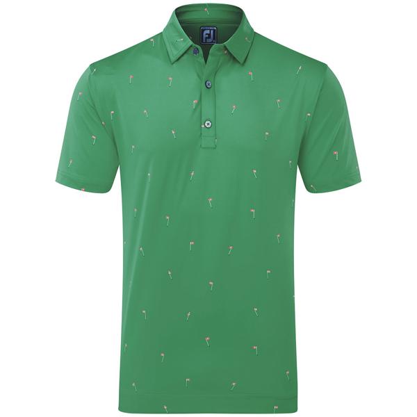 FootJoy Mens 18 Holes Lisle Polo Shirt