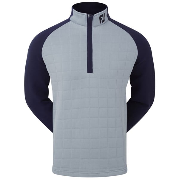 FootJoy Mens Quilted Jacquard Chill-Out XP Pullover