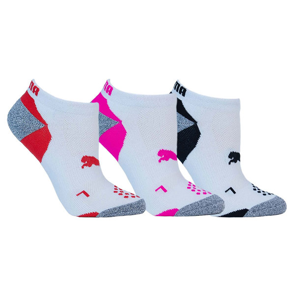 Puma  Ladies Pounce Low Cut Socks (3 Pairs)