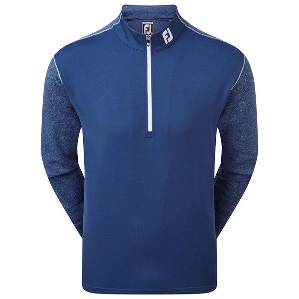 FootJoy Mens Tonal Heather Chill-Out Pullover