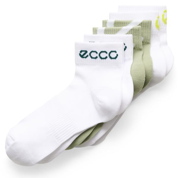 Ecco Active Everyday Ankle-Cut Socks - 3 Pack