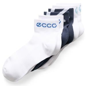 Ecco Active Everyday Ankle-Cut Socks - 3 Pack