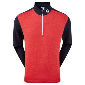 FootJoy Mens Heather Colour Block Chill Out Pullover