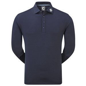 FootJoy Mens Long Sleeve Thermolite Smooth Pique Polo Shirt