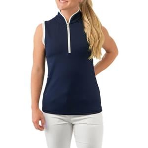 Pure Golf Ladies Bloom2 Sleeveless Polo Shirt