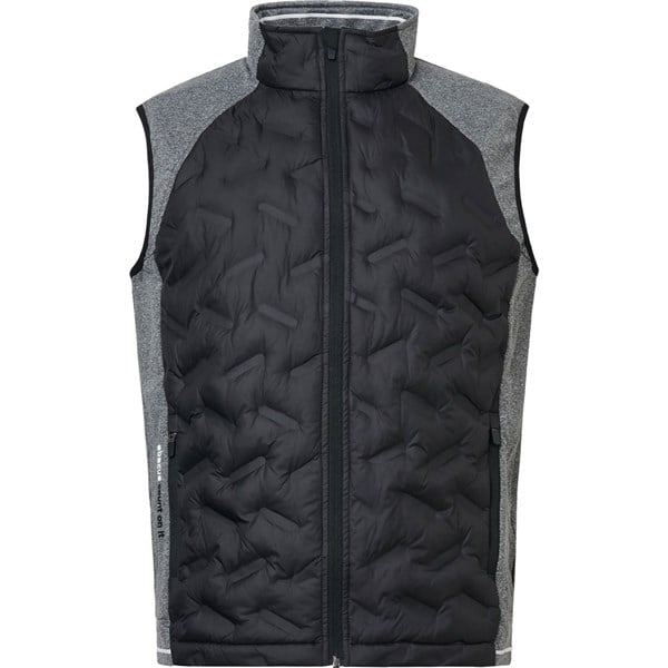 abacus mens grove hybrid vest 6289 black antracit ex1