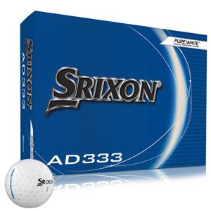 Srixon AD333 Pure White Golf Balls - 11th Gen