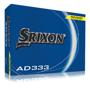 Srixon AD333 Tour Yellow Golf Balls - 11th Gen