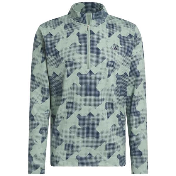 adidas Mens Go-To Printed 1/4 Zip Pullover