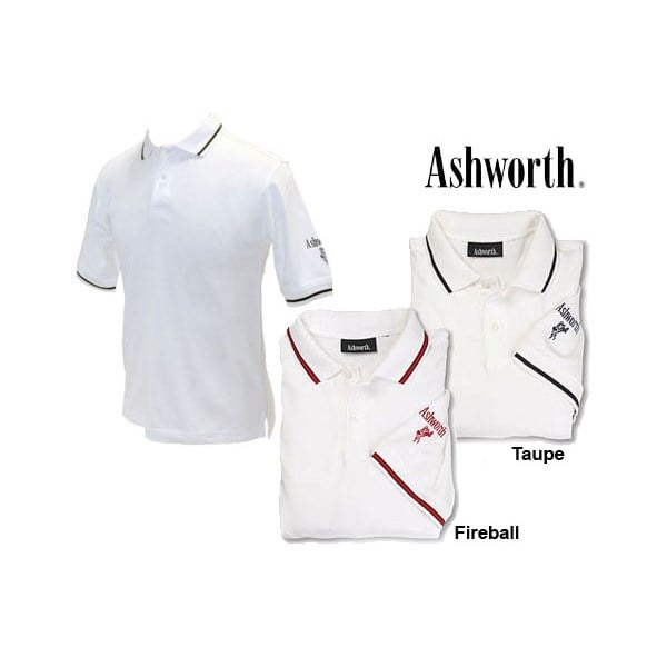 Ashworth Mens Classic Golf Polo Shirt