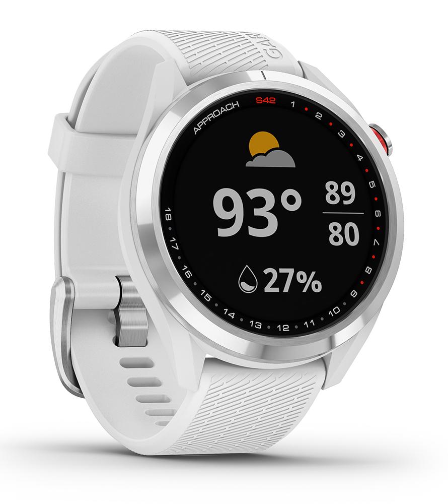 ラウンド用品・アクセサリー GARMIN APPROACH S42 White/Silver ラウンド用品・アクセサリー GARMIN APPROACH S42 White/Silver GARMIN