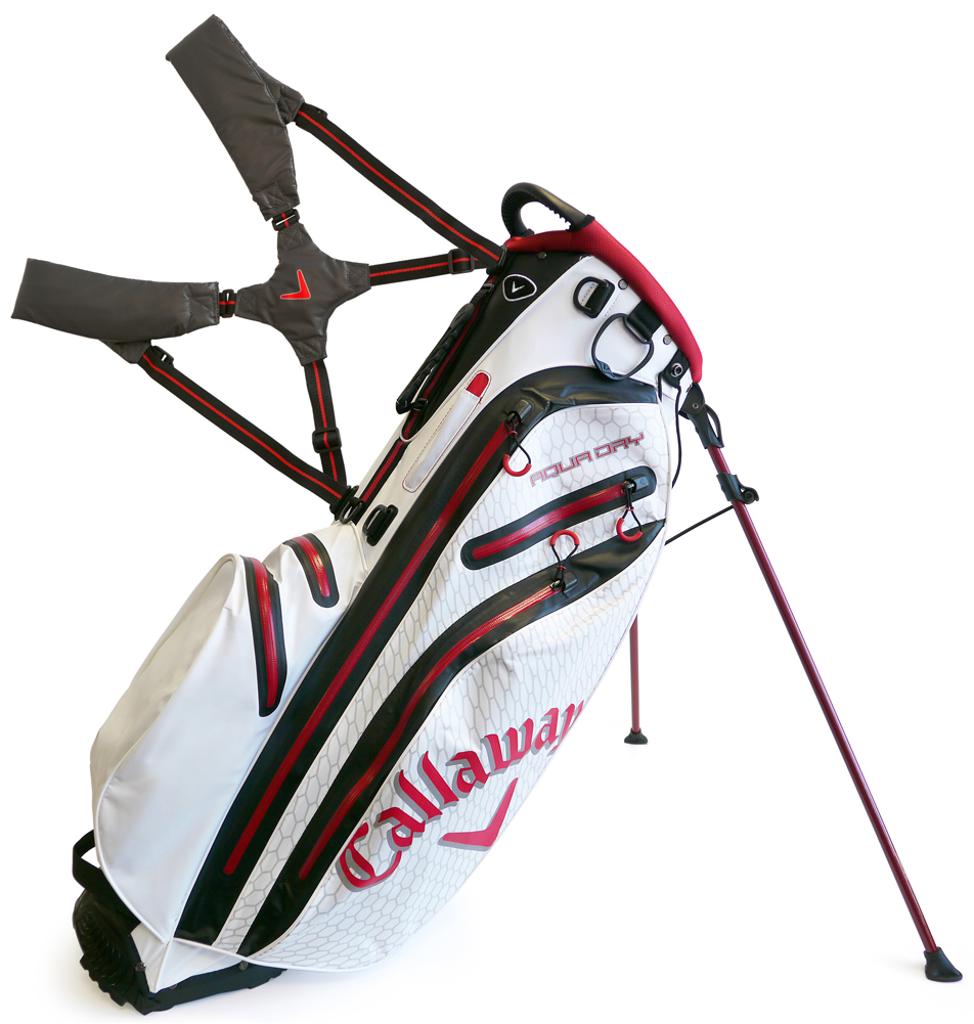 Callaway AQUA DRY キャディバッグ Product Display Callaway Aqua Dry Stand Bag at InTheHoleGolf.com