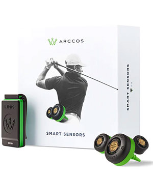 Taylormade Arccos Caddie sold Smart Sensors Kit 14 Sensors Golf Training