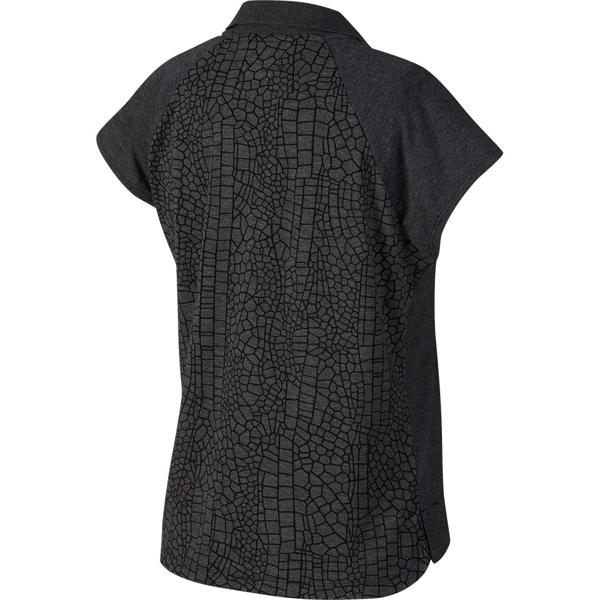 Nike Ladies Burnout Knit Polo Shirt