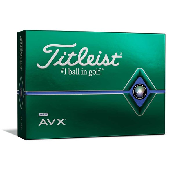 Titleist AVX White Golf Balls (12 Balls)