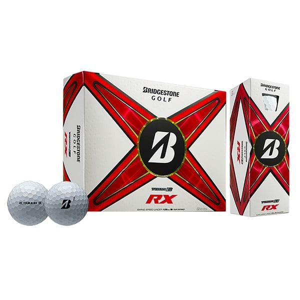 Bridgestone Tour B RX White Golf Balls (12 Balls) 2024