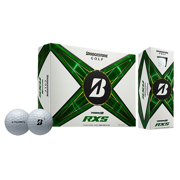 Bridgestone Tour B RXS White Golf Balls (12 Balls) 2024