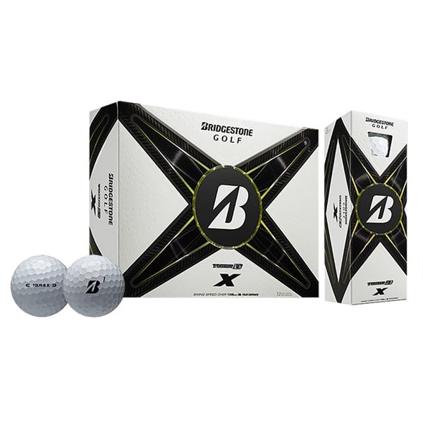 Bridgestone Tour B X White Golf Balls (12 Balls) 2024