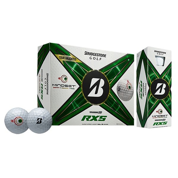 Bridgestone Tour B RXS Mindset White Golf Balls (12 Balls) 2024