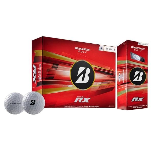 Bridgestone Tour B RX White Golf Balls (12 Balls) 2026