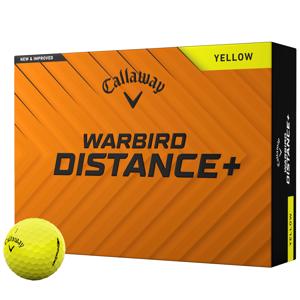 Callaway Warbird Distance + Yellow Golf Balls