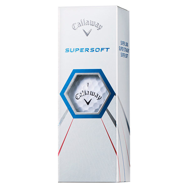Callaway Supersoft White Golf Balls (12 Balls)