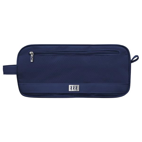 blue shoe bag low