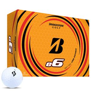 Bridgestone e6 Soft White Golf Balls - Prior Gen