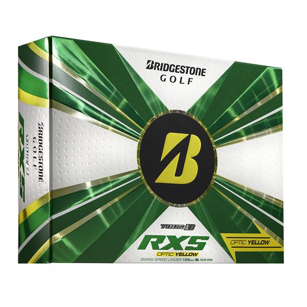 Bridgestone Tour B RXS Yellow Golf Balls (12 Balls)