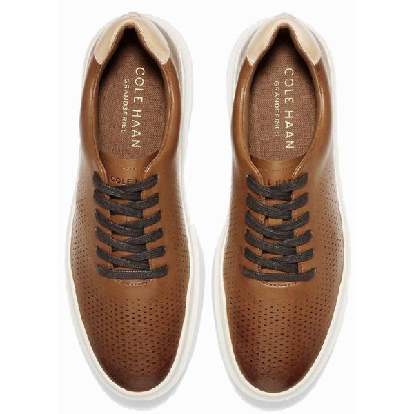 Cole Haan Mens Grandpro Rally Laser Cut Lace Up Trainer Shoes