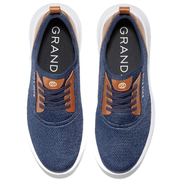 Cole Haan Mens Grandsport Journey Knit Trainer Lace Shoes