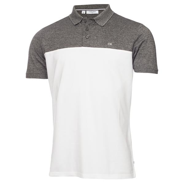 Calvin Klein Mens Colour Block Polo Shirt