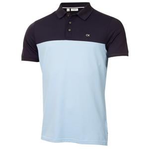 Calvin Klein Mens Colour Block Polo Shirt