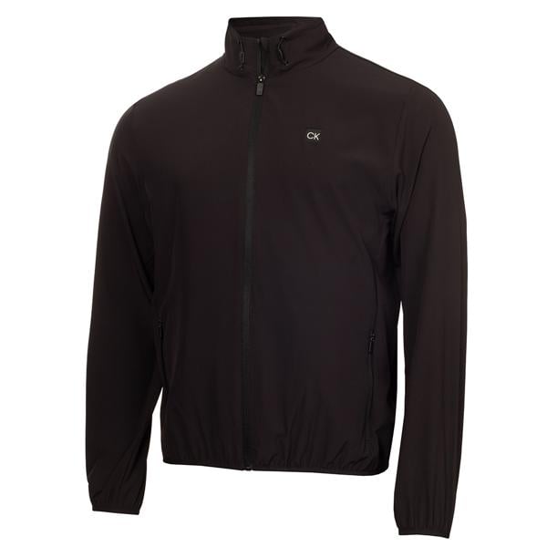 Calvin Klein Mens Motion Full Zip Windbreaker Sweater - Platinum Collection