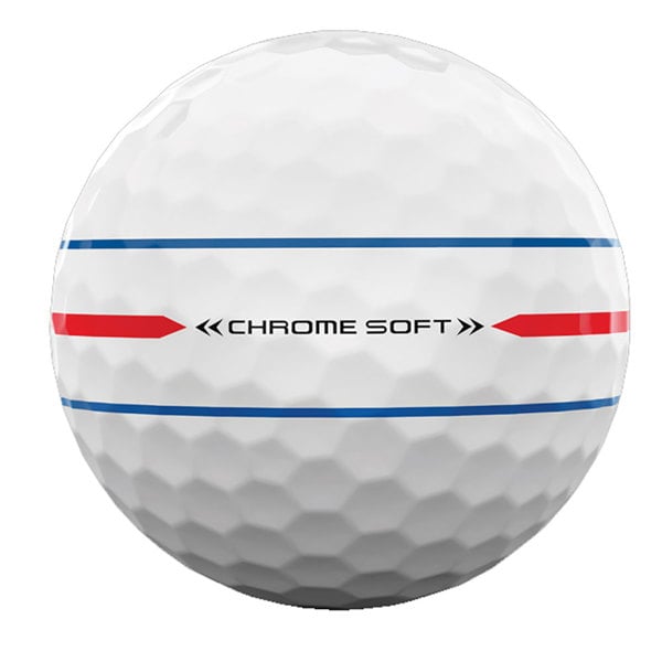 calaway chrome soft 360 triple track golf balls ex5