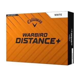 Callaway Warbird Distance + White Golf Balls