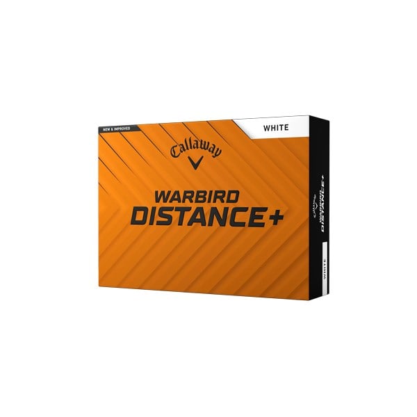 Callaway Warbird Distance + White Golf Balls (12 Balls)