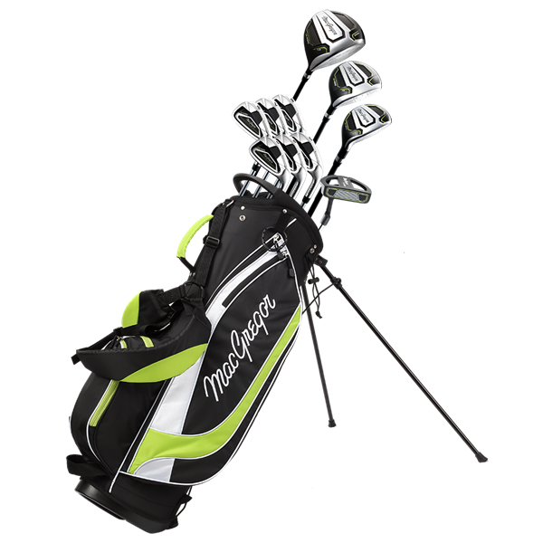 MacGregor Mens CG4000 Golf Package Set (Steel/Graphite) - 1 Inch Long