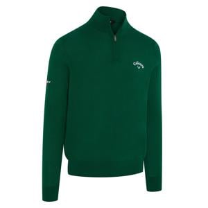 Callaway Mens Blended Merino Quarter Zip Sweater