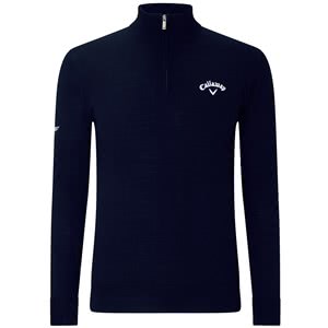 Callaway Mens Blended Merino Quarter Zip Sweater