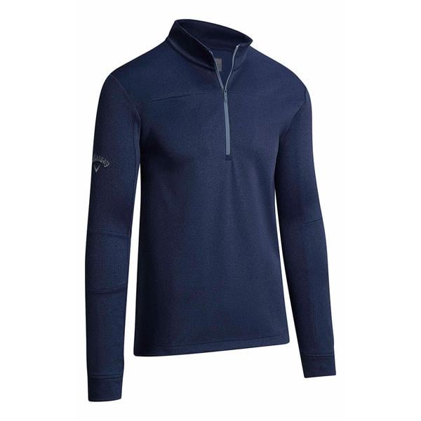 Callaway Mens Pieced Waffle 1/4 Zip Pullover Top