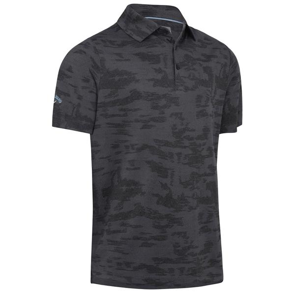 Callaway Mens Digital Camo Jacquard Polo Shirt