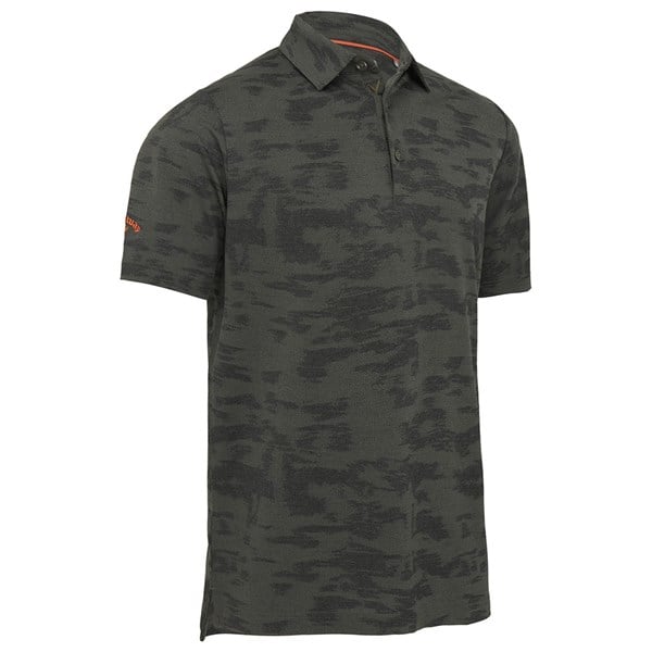 Callaway Mens Digital Camo Jacquard Polo Shirt