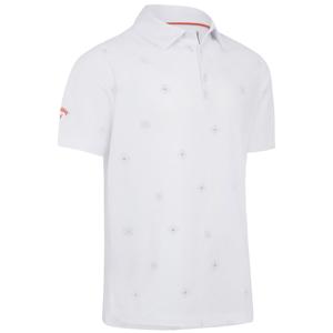 Callaway Mens Classic Foulard Print Polo Shirt