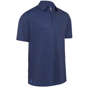 Callaway Mens Trademark Geo Print Polo Shirt