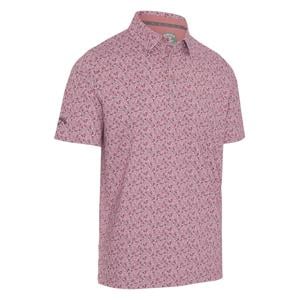 Callaway Mens Novelty Confetti Print Polo Shirt