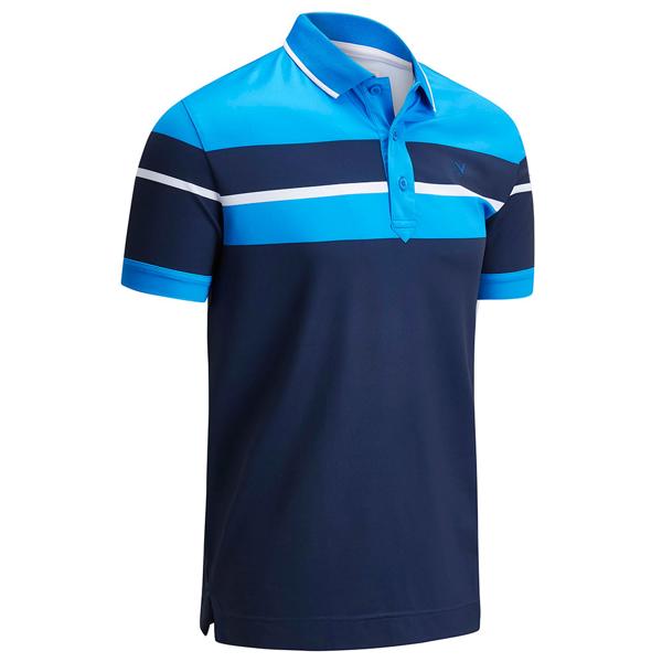 Callaway Mens Chest Block Polo Shirt