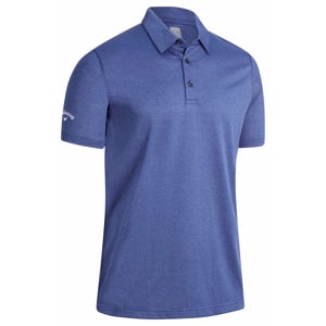 Callaway Mens Heathered Jacquard Polo Shirt