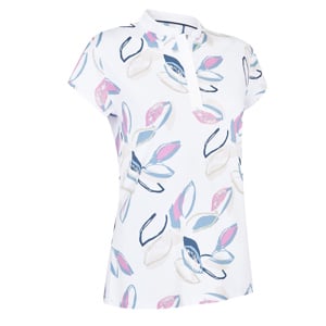 Callaway Ladies Linear Petals Polo Shirt