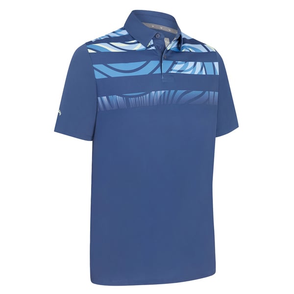 Callaway Mens Trippy Block Polo Shirt